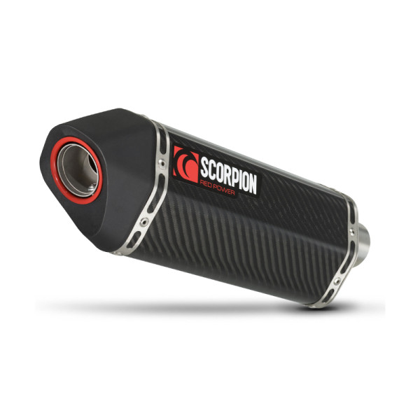 Scorpion Exhaust Triumph Tiger 800 2011 - 2016 Serket Parallel Slip-on Carbon Fibre Sleeve